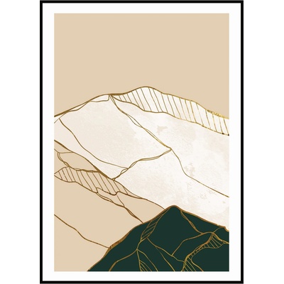 Jen tak z lásky Plakát Zlaté pohoří II Rozměr plakátu: 30 x 40 cm