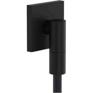 Hansgrohe FixFit Fine E - Шпил за стена, черен мат 28883670 (28883670)
