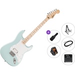 Squier Sonic Stratocaster HT H MN Premium SET Sonic Blue Електрическа китара