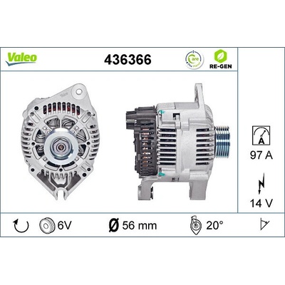 generátor VALEO 436366