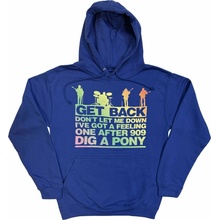 The Beatles mikina Get Back Gradient Modrá