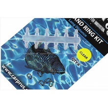 Carp ´R´ Us swivel rig bead & ring kit Long Distance Čirá