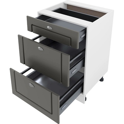 ИРИМ Долен кухненски шкаф Сити БФ-Цимент мат-06-54 60 см