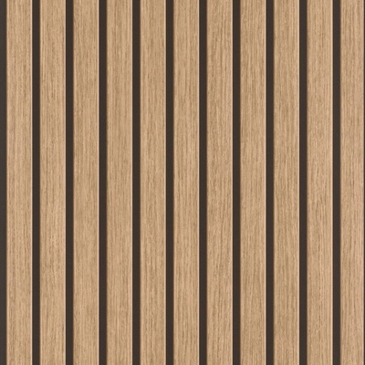 Rasch 370102 Samolepicí tapeta Echo, hnědé dřevěné lamely, rozměry 0,53 x 6 m