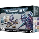 GW Warhammer 40000: Tyranids Termagants and Ripper Swarm + Paints Set