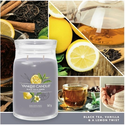 Yankee Candle Signature Black Tea & Lemon 567g