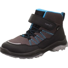 Superfit Chlapčenské zimné topánky JUPITER Black/Turquoise Gore-Tex 1-000055-0000