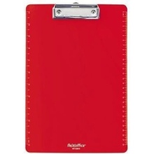 FLEXOFFICE Psací podložka FO-CB011, červená, plast, A4