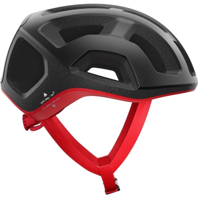 POC Ventral Lite black/prismane red matt 2024