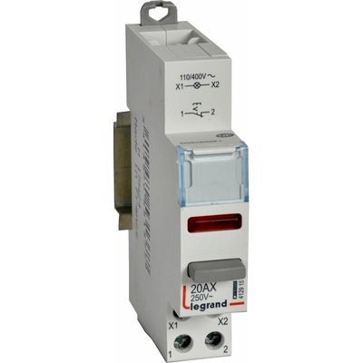 LEGRAND Spínač 412915 CX3 NC s konr.rudá 412915