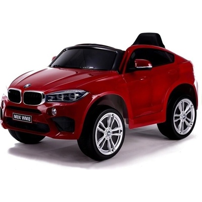 Mamido Elektrické autíčko BMW X6 lakované červené