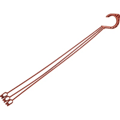 ALEANA КУКА ДЕКО ВИСЯЩА САКСИЯ ТЕРАКОТ (112098)