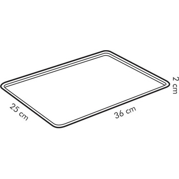 Tescoma Delícia plech 36x25cm