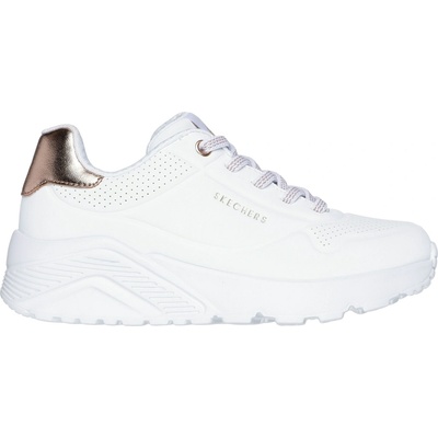 Skechers detské športové tenisky Uno Lite biela zlatá