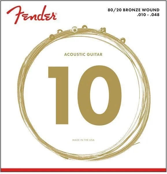 Fender 70 Bronze-Ball XL 10-48 Струни за акустична китара (0730070402)
