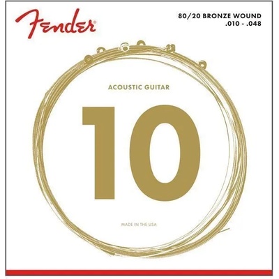 Fender 70 Bronze-Ball XL 10-48 Струни за акустична китара (0730070402)
