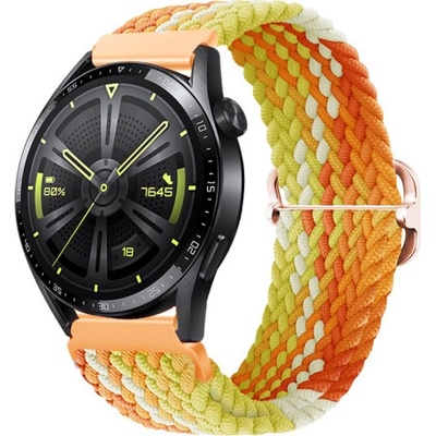 BStrap Elastic Nylon remienok na Xiaomi Watch S1 Active, fragrant orange SSG025C1311