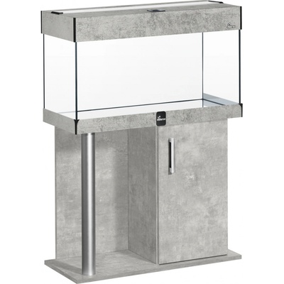 Diversa Comfort LED akvarijní set rovnýhliník beton 98 l