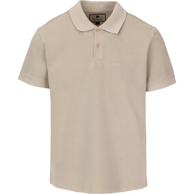 PitBull West Coast pánské triko WASHED polo pískové