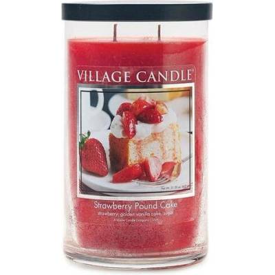 Village Candle Strawberry Pound Cake 538 g