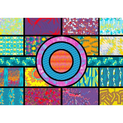 Enjoy - Puzzle Designer Patterns 2 - 1 000 piese