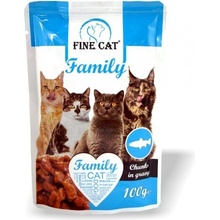 Fine Cat Family s rybou 100 g