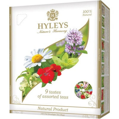 Hyleys 9 čajových chutí 100 x 1,5 g