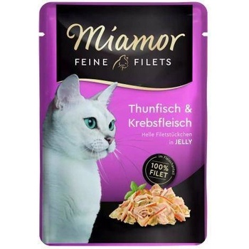 Miamor Feine Filets tuniak & krab v želé 100 g