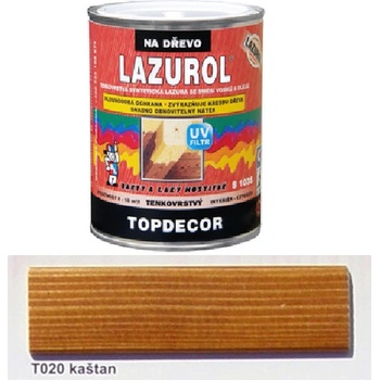 Lazurol Topdecor S1035 4,5 l kaštan