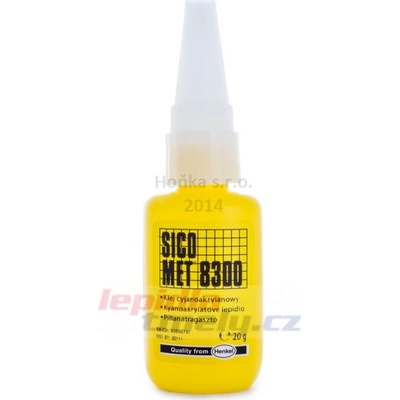 SICOMET 8300 sekundové lepidlo 20g