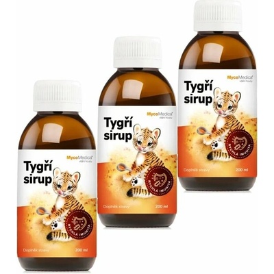 MycoMedica Tygří sirup 3 x 200 ml