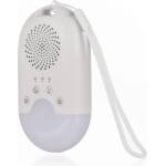 Zopa Преносим модул с LED светлина, бял шум и звуци, White (ZOP086672)