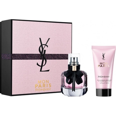 Yves Saint Laurent Mon Paris EDP 30 ml + telové mlieko 50 ml pre ženy darčeková sada