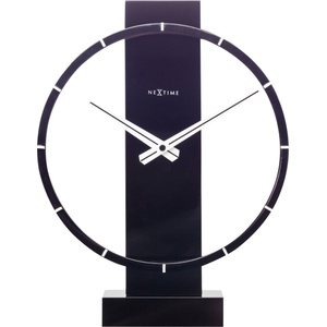 NeXtime Настолен часовник Carl Small черен (5226ZW) Будилник