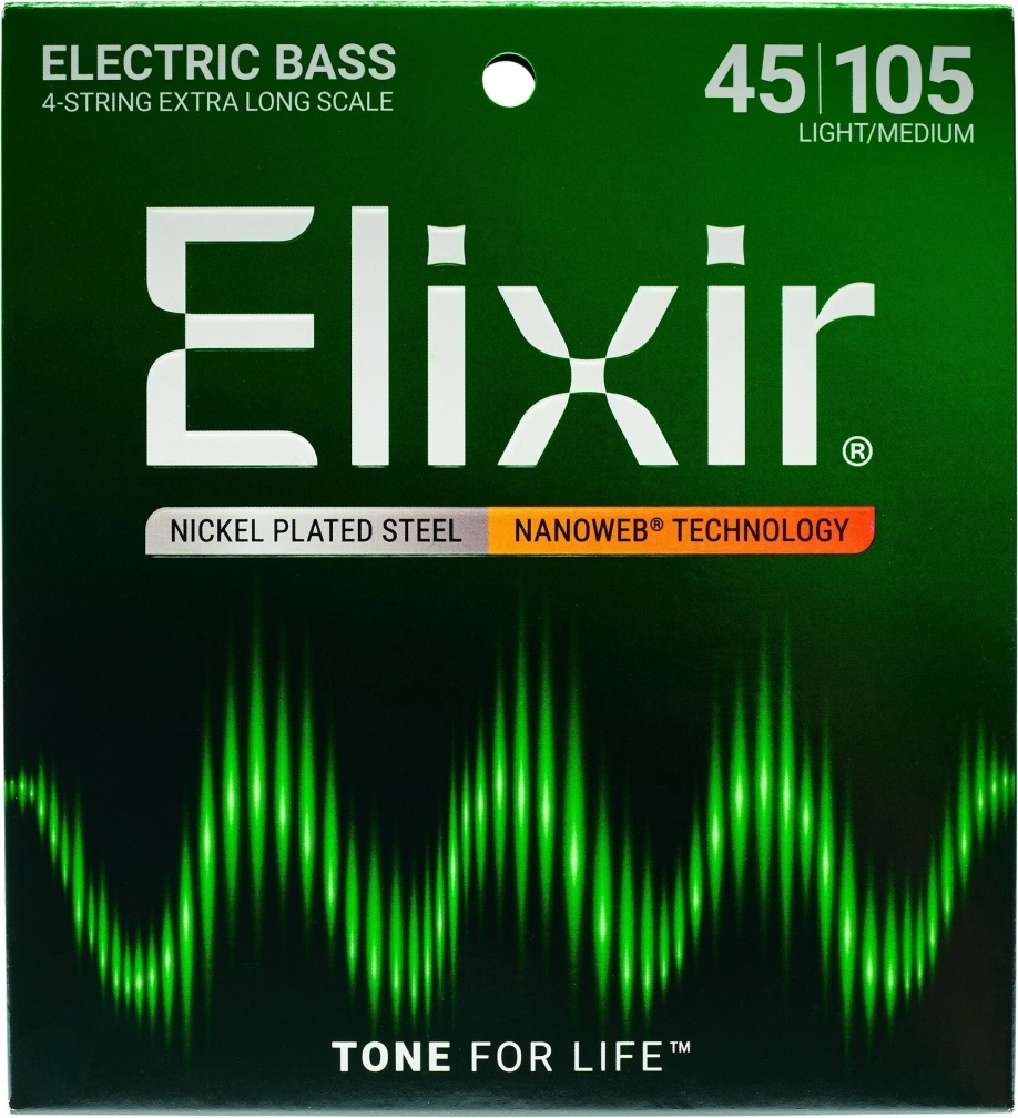 ELIXIR 14087 Medium/Extra Long Scale