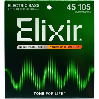 ELIXIR 14087 Medium/Extra Long Scale