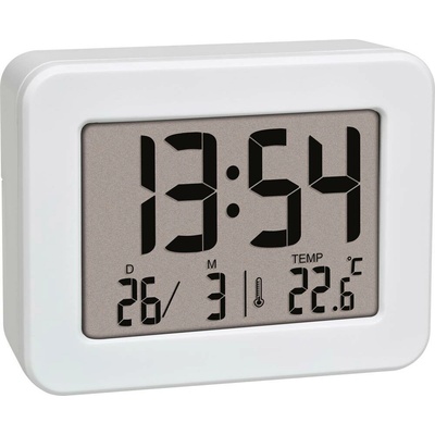TFA Dostmann 60.2044.02 Quartz biela Časov budenia 1