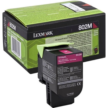 Lexmark КАСЕТА ЗА LEXMARK CX310 / CX410 / CX510 - Magenta - Return program cartridge - P№ 80C20M0 - / 802M / (80C20M0 - / 802M /)