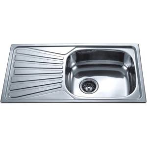 Inter Ceramic МИВКА АЛПАКА 7843 ЛЯВА (7843) Мивка за вграждане