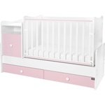 Lorelli Трансформиращо се детско легло Lorelli - Trend Plus, бяло и Orchid Pink (10150590038P) - ozone
