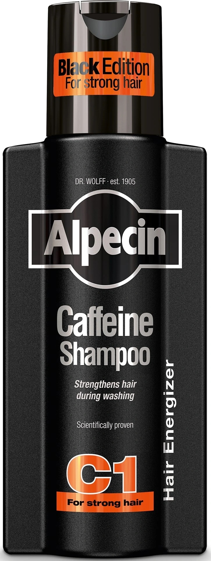 Alpecin Кофеинов шампоан C1 Black edition, 250 ml