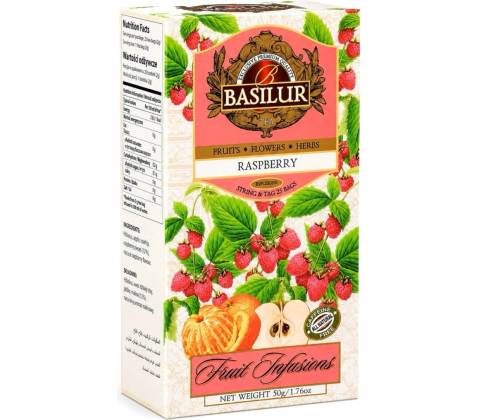 Basilur Fruit Raspberry 25 x 2 g