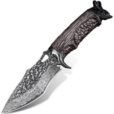 KnifeBoss lovecký damaškový Goat VG-10