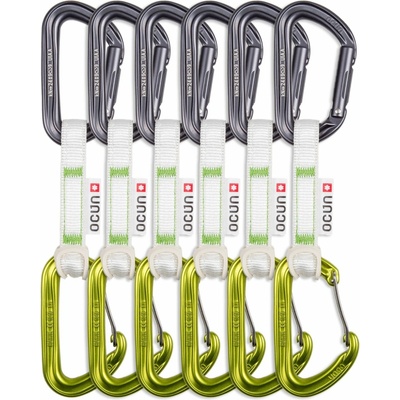 Ocún HAWK QD COMBI BIO-DYN-RING 15 mm 10 cm 6-pack