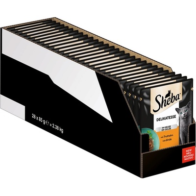Sheba Delikatesse in Jelly morčacie 56 x 85 g