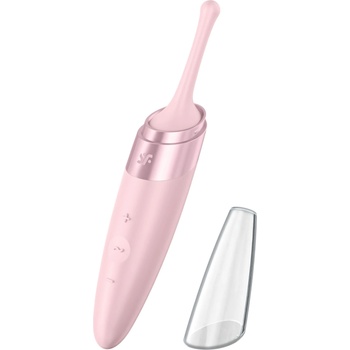 Satisfyer Twirling Delight - водоустойчив клитор масажор (розов)