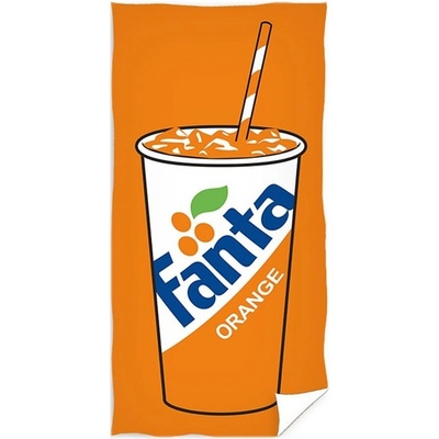 Carbotex plážová osuška 70 x 140 cm Fanta Fresh Drink