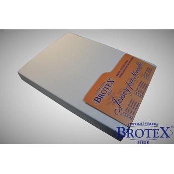 Brotex Jersey prostěradlo bílé 180x200