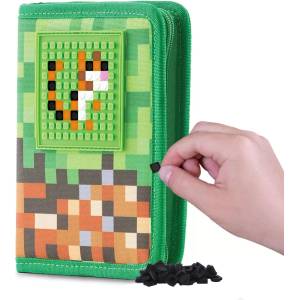 PIXIE CREW Несесер Pixie Crew Green без съдържание