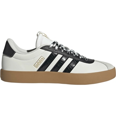 adidas VL court 3.0 biela čierna zlatá hnedá